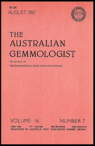 The plastic coating of gemstones